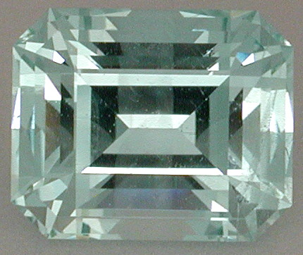 faceted aquamarine